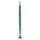 Einweg Spritze- farblos,transparent. 1ml