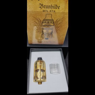 vergoldetes Brunhilde MTL RTA Set von Vapefly, 999er Gold