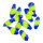 Spoon Design Blau/Gelb - Grün Rooney Style 1,8g