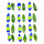 Spoon Design Blau/Gelb - Grün Miu Style 2,8g