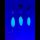 rot/lila/braun Metallic UV 3gramm