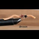Squirmy Wormy Handgebunden Braun