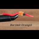 Squirmy Wormy Handgebunden Rot
