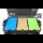 Banana/Wobblerdose  für Meiho 7070 & 7055 Schwarz Carbon ABS/Foliert-Universalbox / 18 Banana
