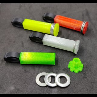 Einhänge Bissanzeiger mit Clip Grün