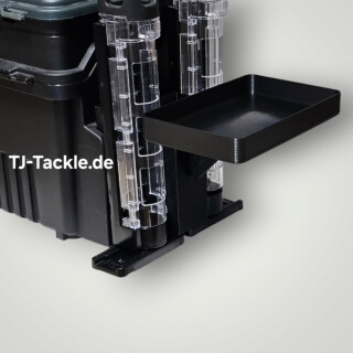 Klappbarer Tisch für Meiho 7090/7070/7055 Schwarz ABS-45mm Passend  zwischen 2x Rutenhalter