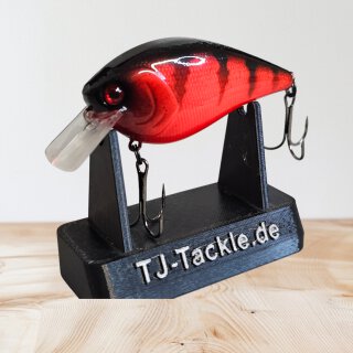 Hecht Wobbler 8,5cm 13,5gramm Red Perch (UV Aktiv)